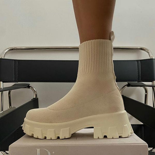 Isavie™ | Schmale Sock Boots