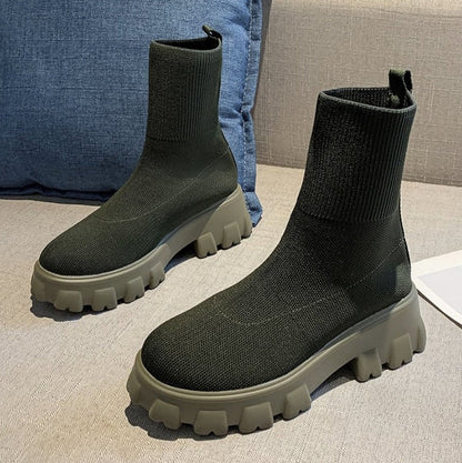 Isavie™ | Schmale Sock Boots