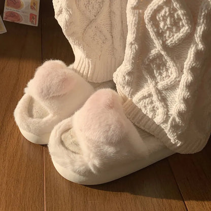 Velunie™ | Flauschige Herz-Pantoffeln