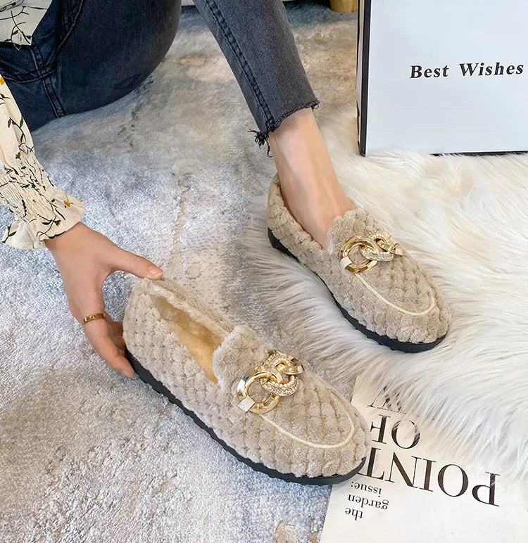 Crystalline™ | Gefütterte Winter-Loafer