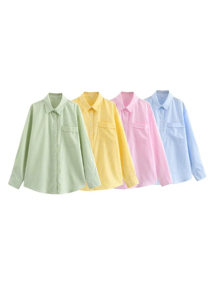 Lunara™ | Gestreifte Bluse