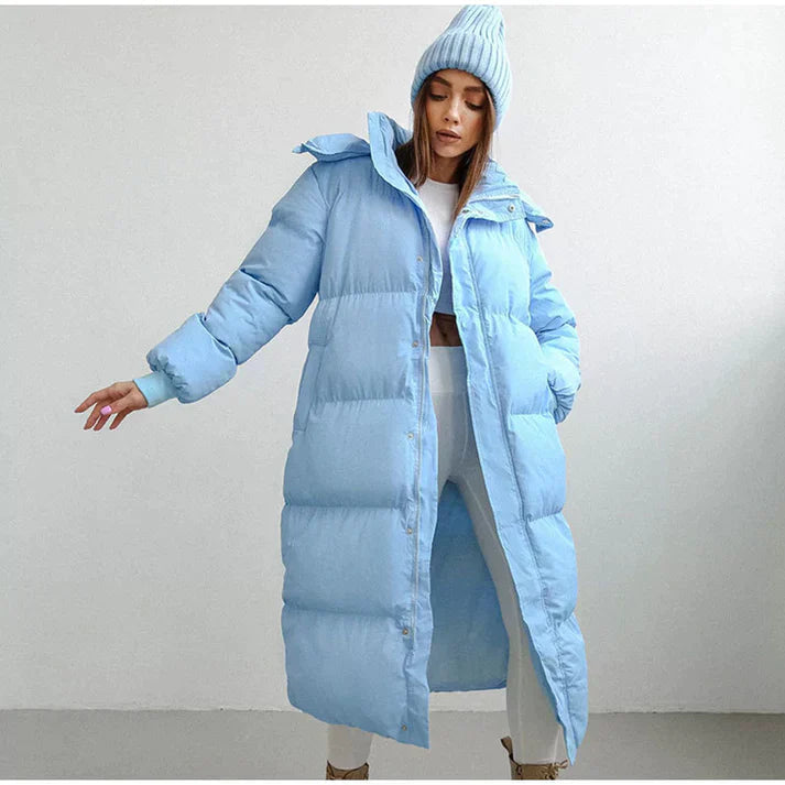 Pufferjas™ | Lange, bequeme Pufferjacke für Damen