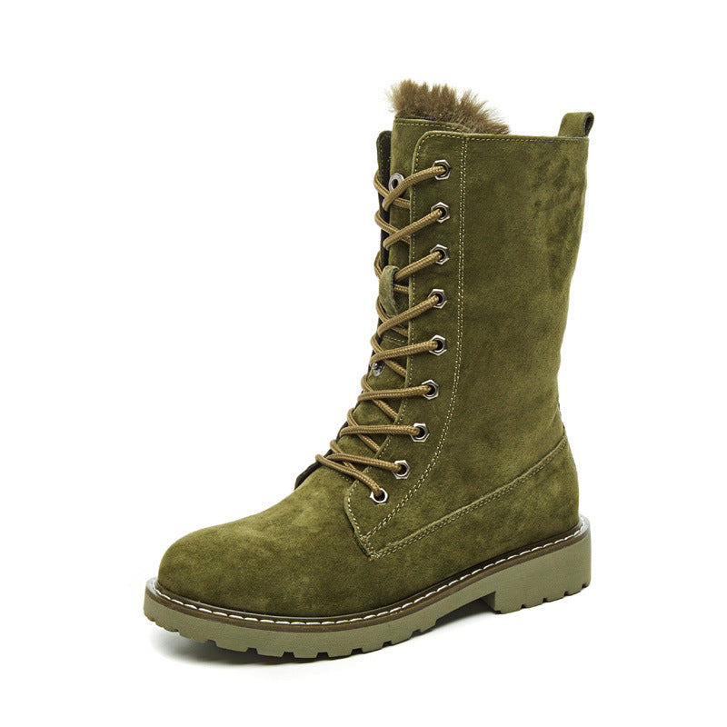 Velmora™ | Wildleder-Schnürstiefel