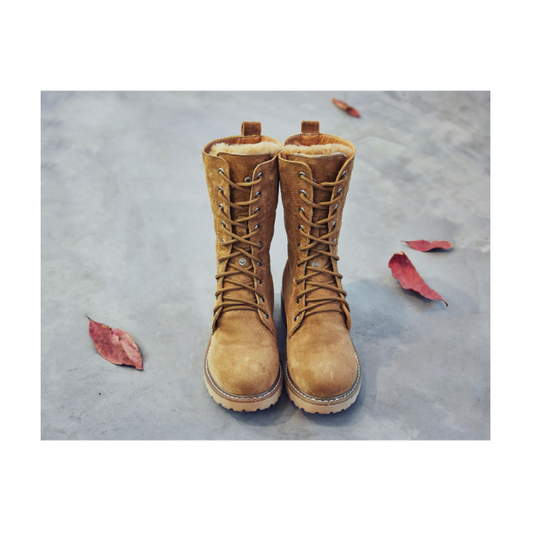 Velmora™ | Wildleder-Schnürstiefel