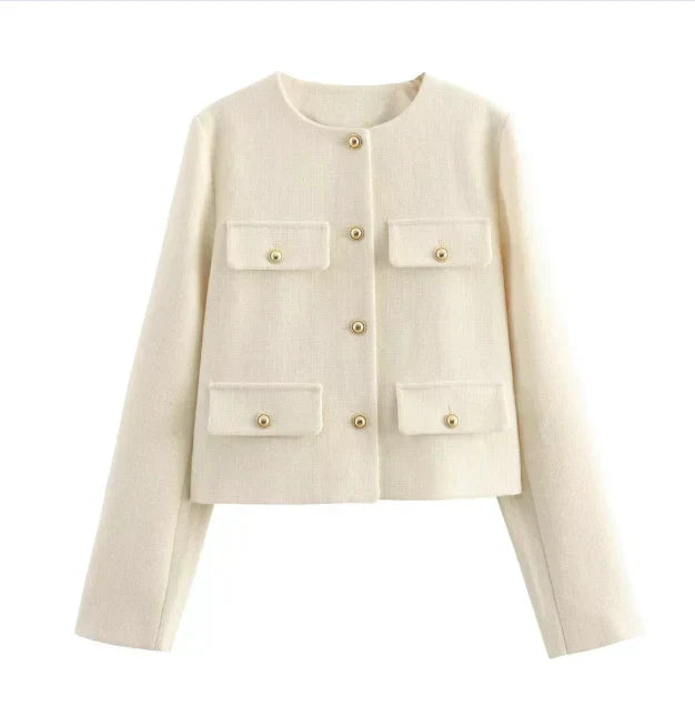Elise™ | Elise Damenjacke - Zeitlose Tweed Look