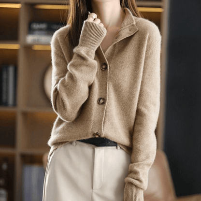 Anny™ | Kasjmier Gestrickte Cardigan