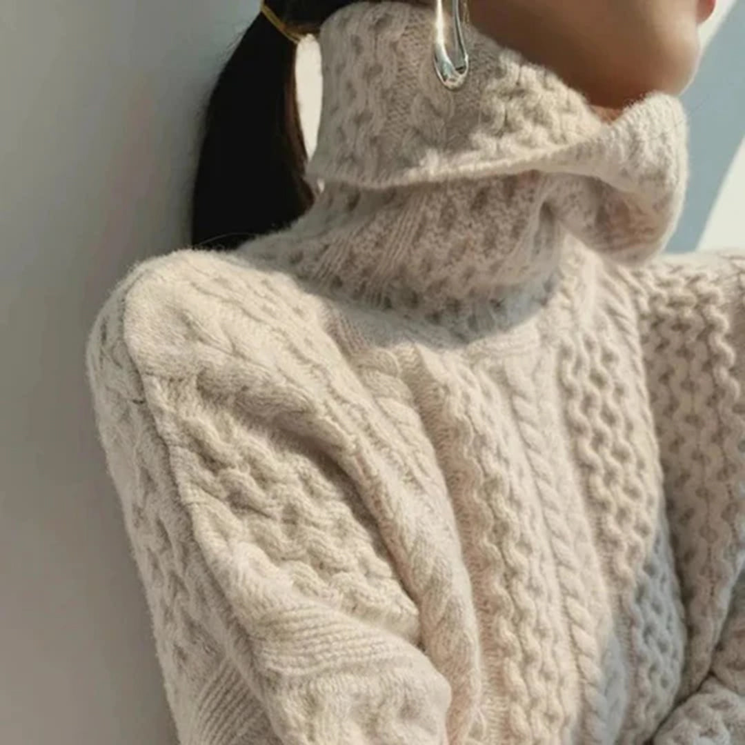 Amy™ | Warmer Komfort-Rollkragenpullover