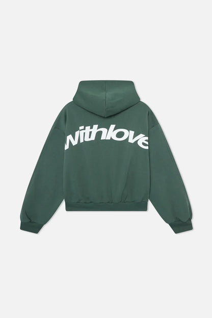Nanda™ | Hoodie mit „With Love“-Print
