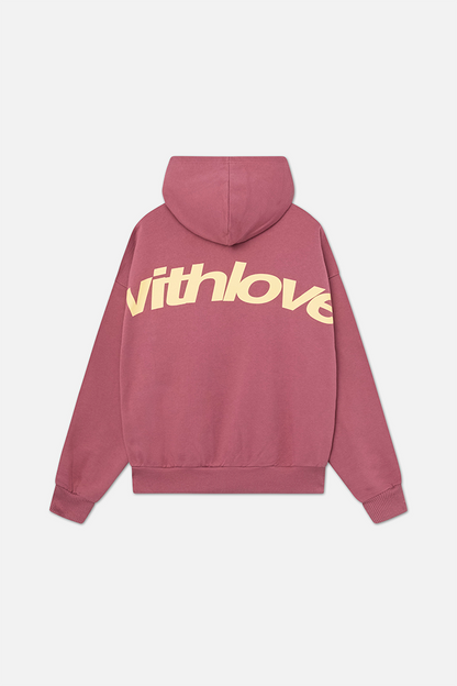 Nanda™ | Hoodie mit „With Love“-Print