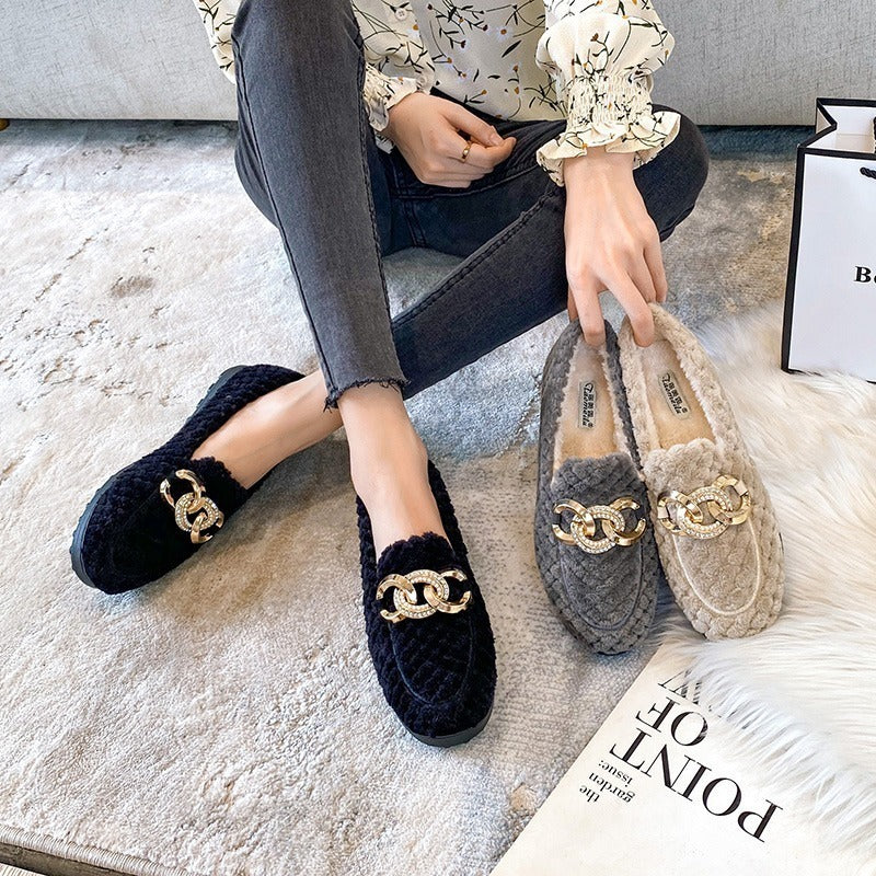 Crystalline™ | Gefütterte Winter-Loafer