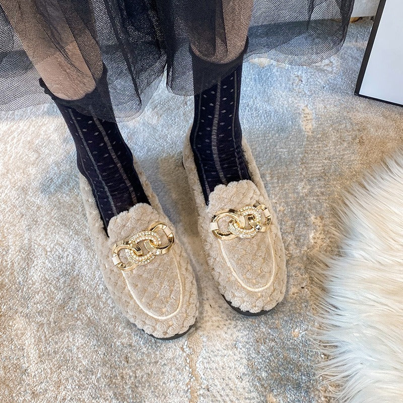 Crystalline™ | Gefütterte Winter-Loafer