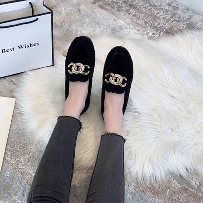 Crystalline™ | Gefütterte Winter-Loafer