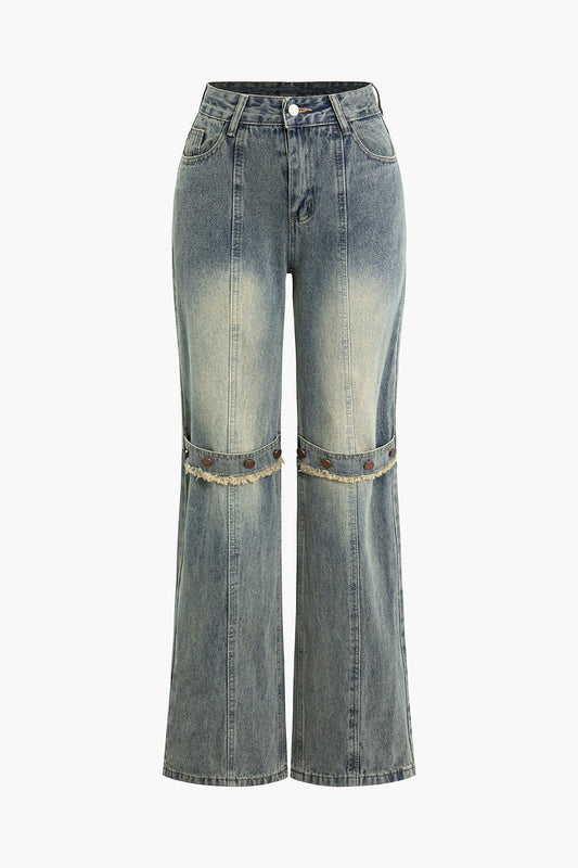 Louisa™ | Retro Jeans mit hoher Taille