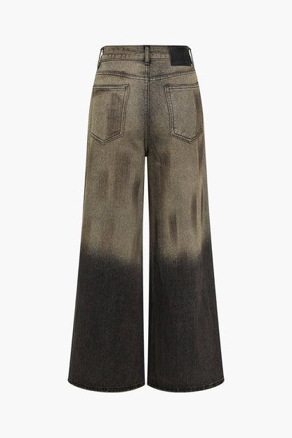 Emmi™ | Ombre Wide-Leg-Jeans